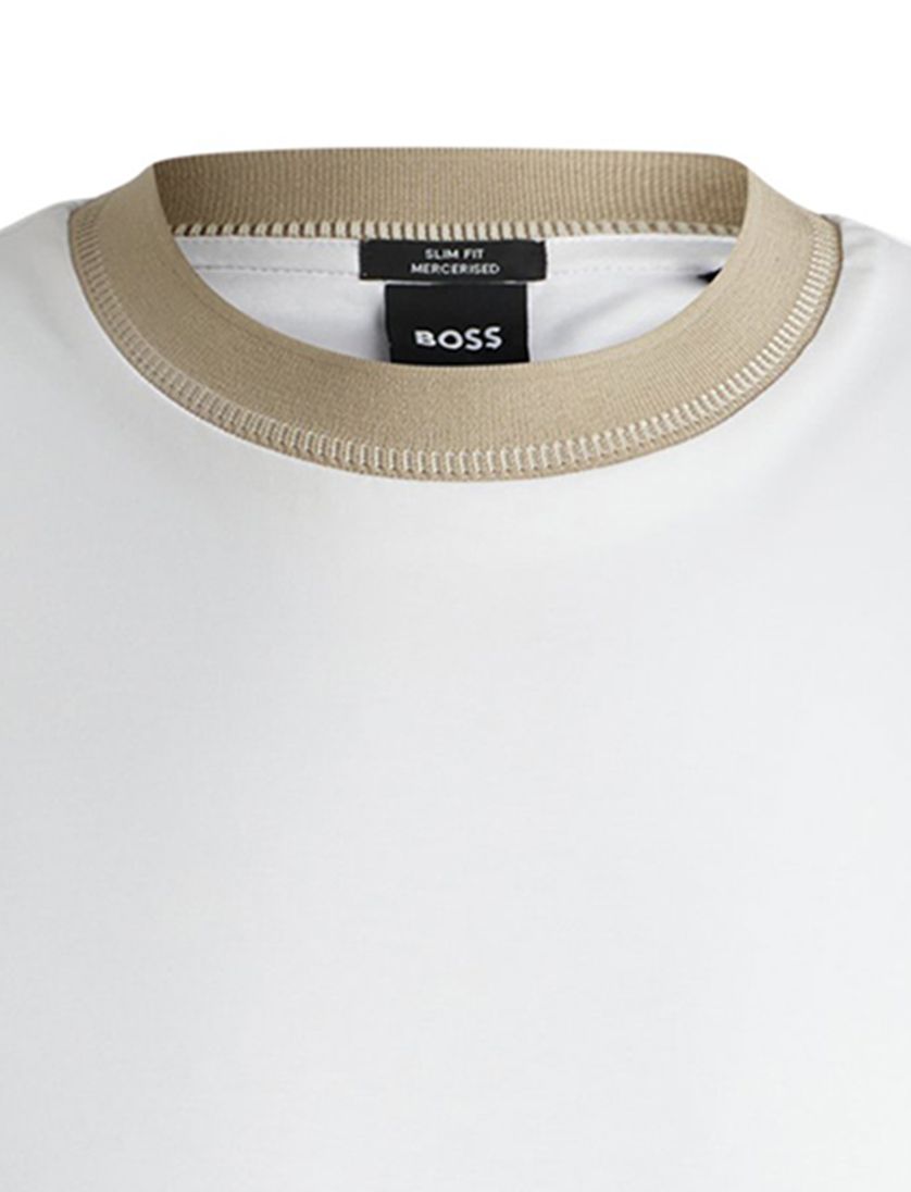 BOSS Black t-shirt wit effen