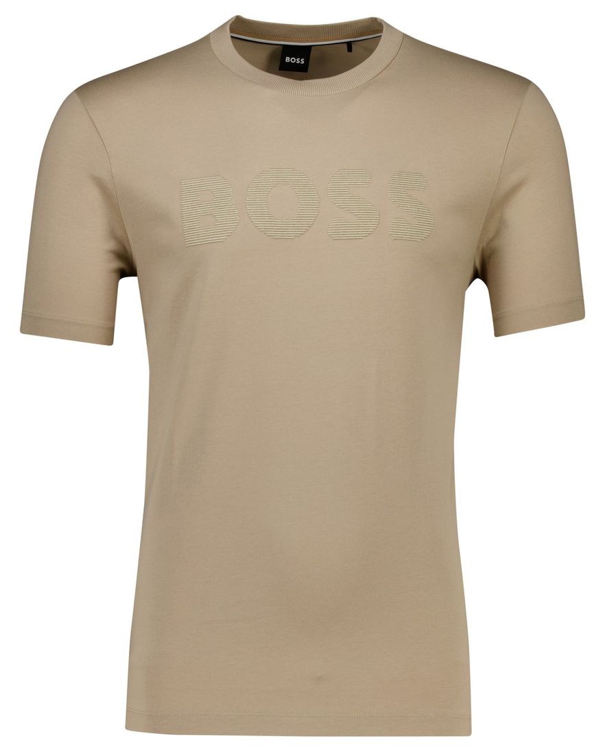 Boss Black C-Thompson T-shirt beige katoen