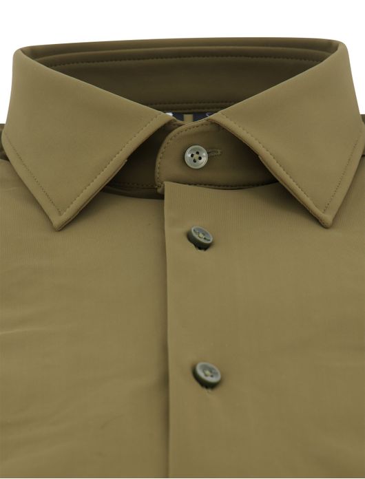 Boss Black P-Hank overhemd groen effen ml7