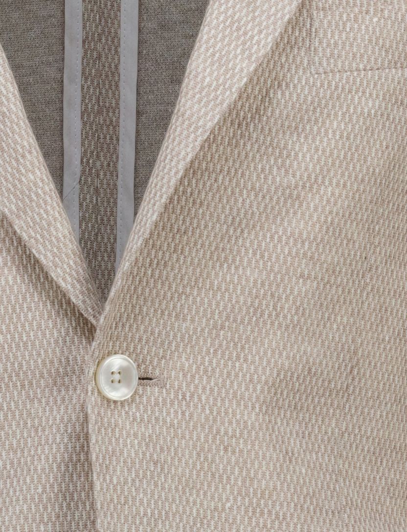 Boss Black C-Jaye-J colbert beige gemêleerd