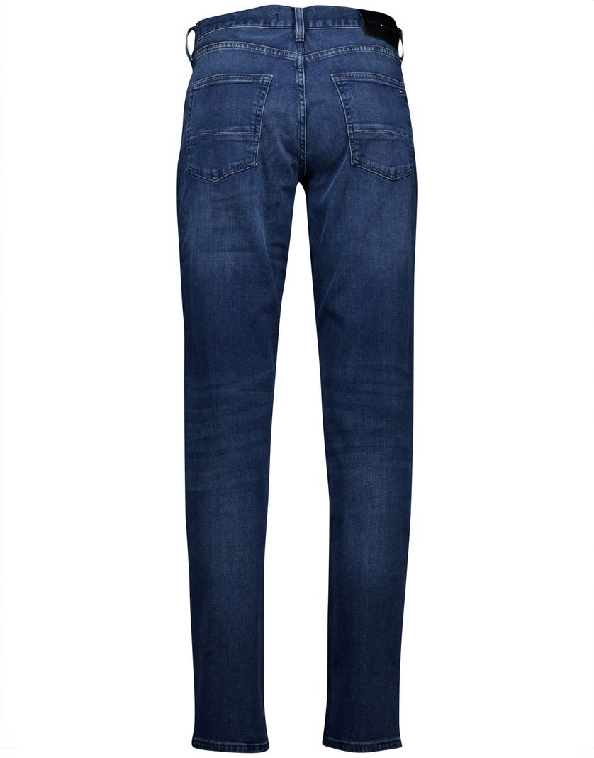 Tommy Hilfiger Denton straight fit 5-p jeans blauw katoen