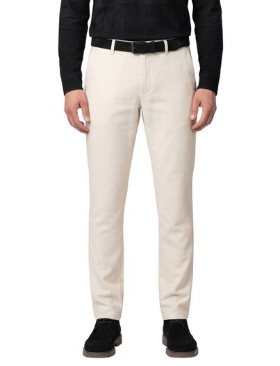 Alberto Alberto move-smart chino beige slim fit katoen