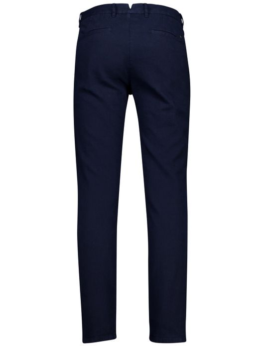 katoenen broek donkerblauw Alberto