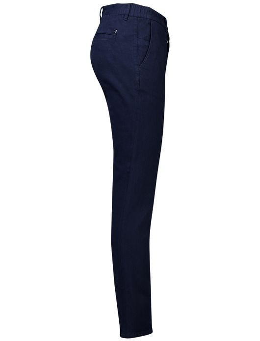 katoenen broek donkerblauw Alberto