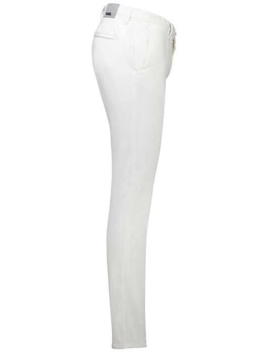 Alberto Pantalon wit slim fit Rob-o