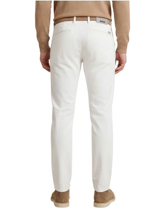 Alberto Pantalon wit slim fit Rob-o