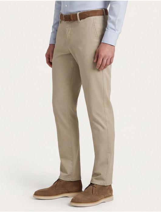 Alberto Pantalon beige slim fit
