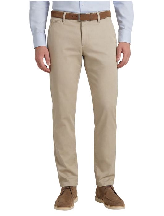 Alberto Pantalon beige slim fit