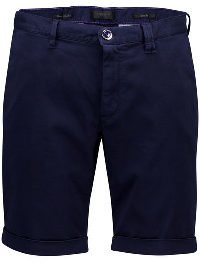 Alberto Alberto rob-k slim fit bermuda donkerblauw
