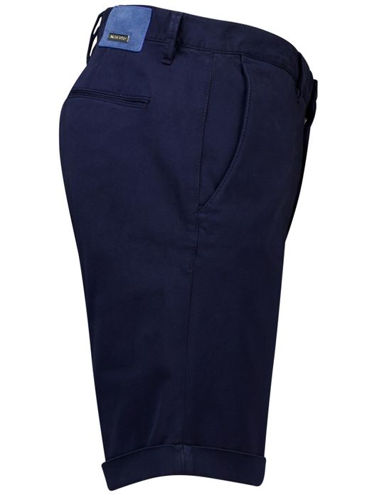 Alberto rob-k slim fit bermuda donkerblauw