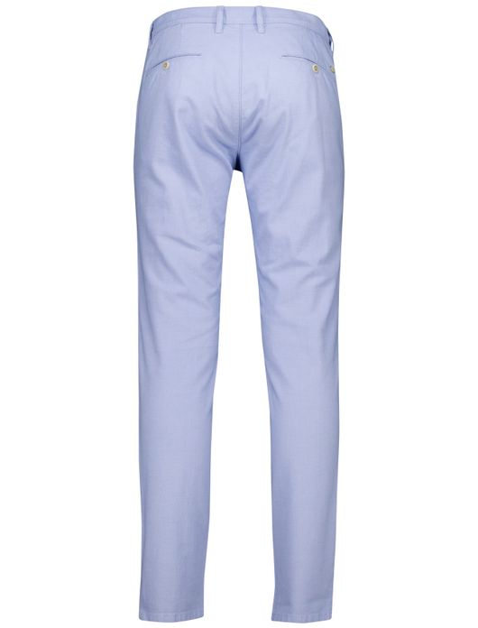 Alberto Rob slim fit pantalon lichtblauw katoen