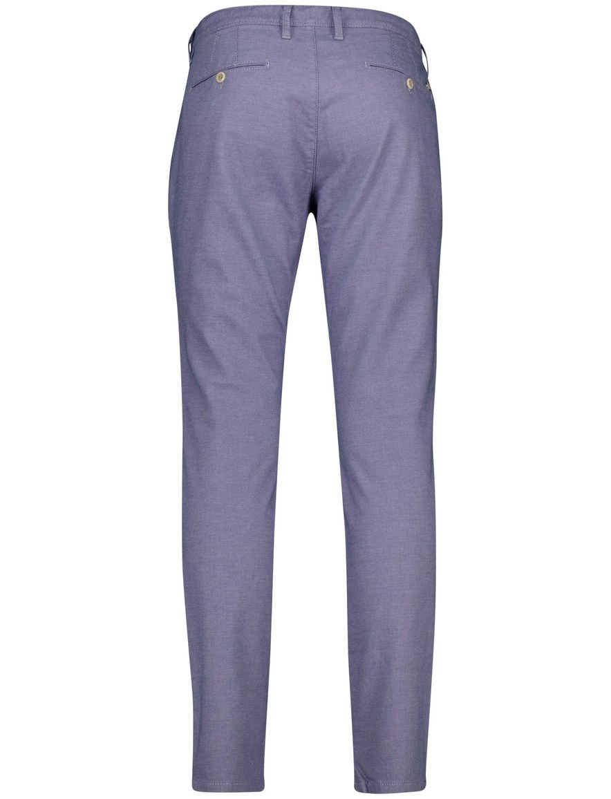 Alberto Pantalon blauw katoen slim fit