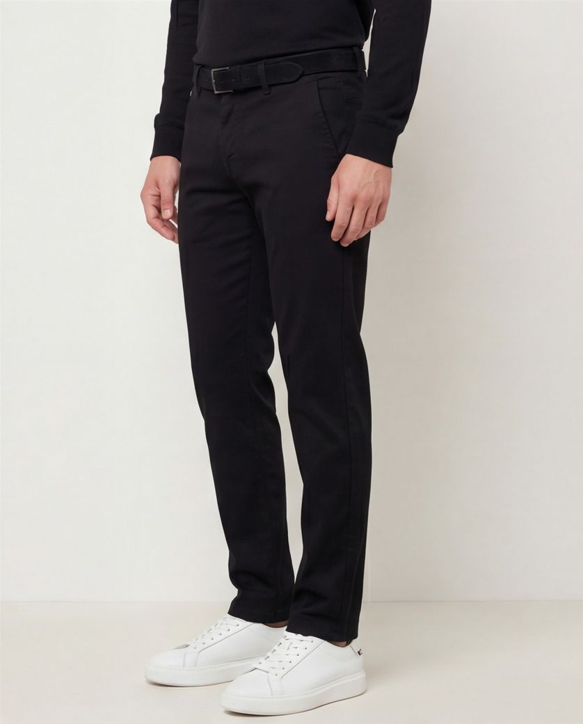 katoenen Replay Hyperflex Benni zwart