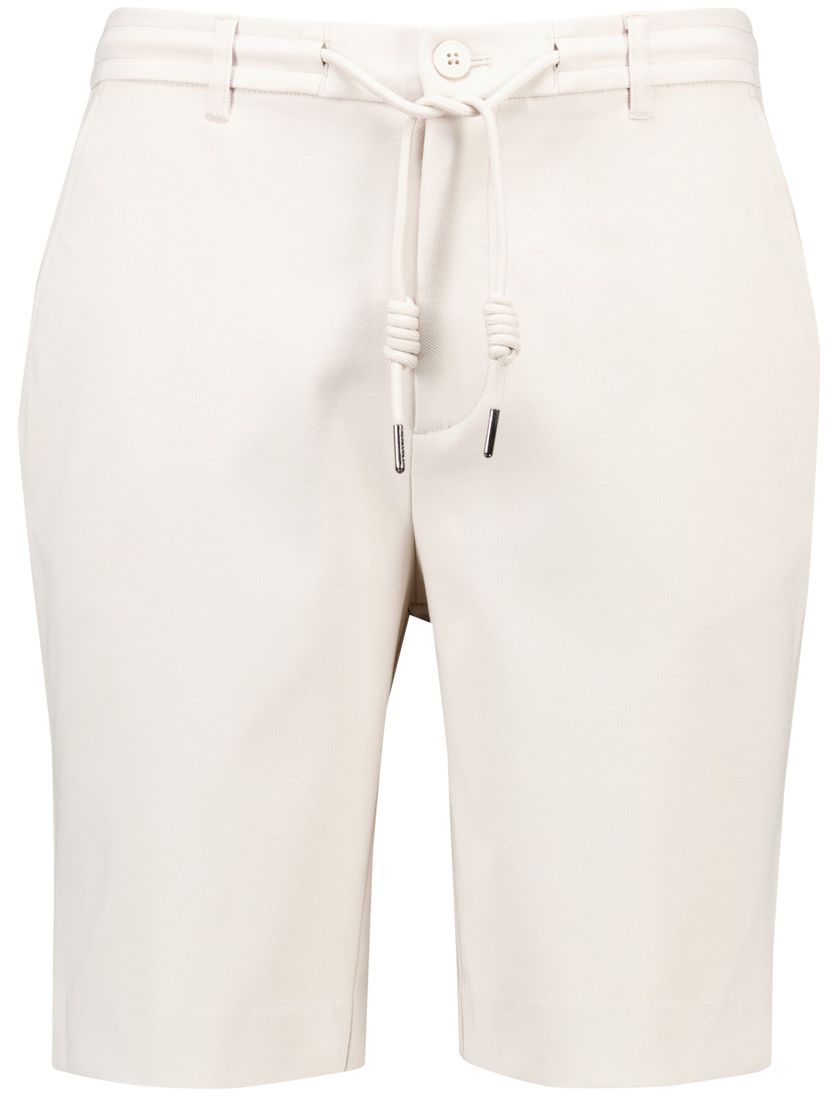 Cavallaro effen korte broek creme