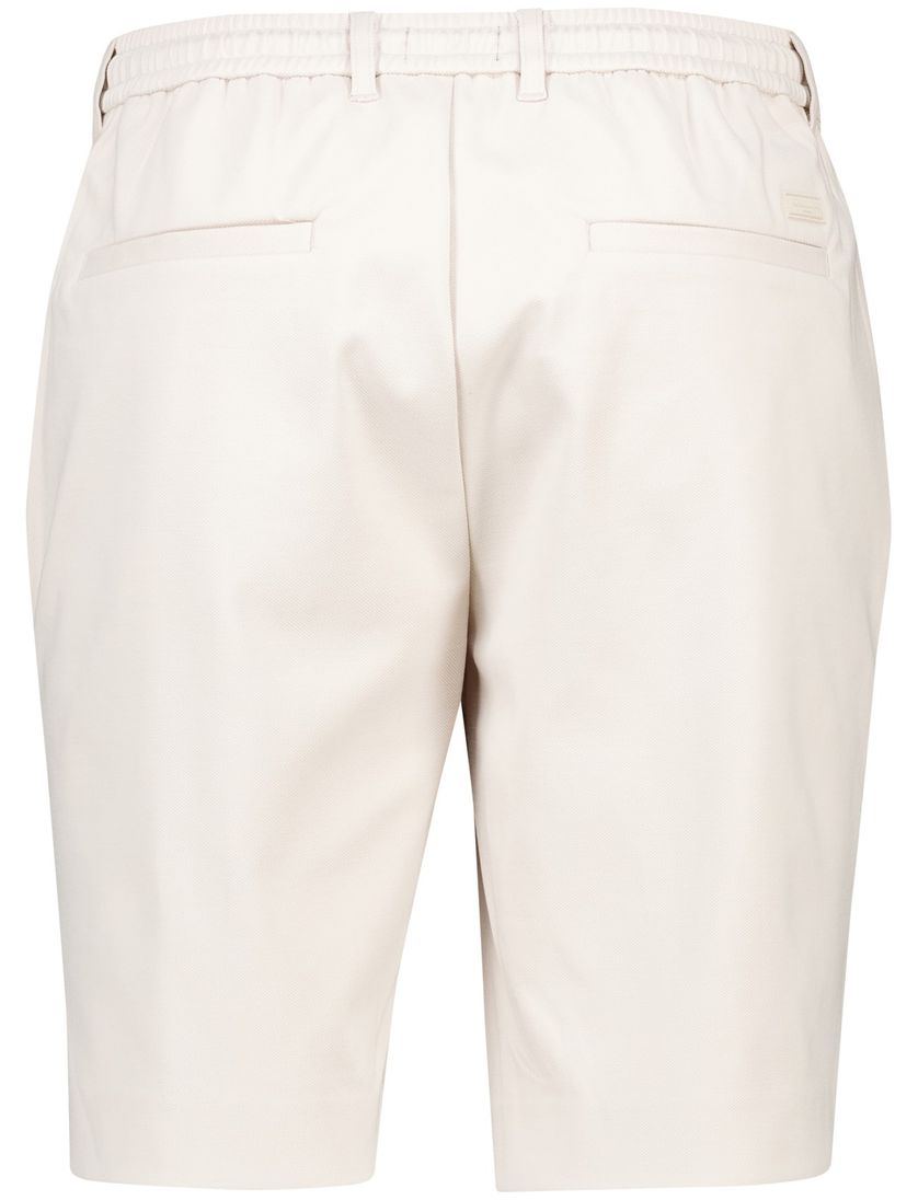 Cavallaro effen korte broek creme