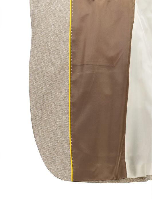 Scotland Blue colbert Leek Jacket Drop beige