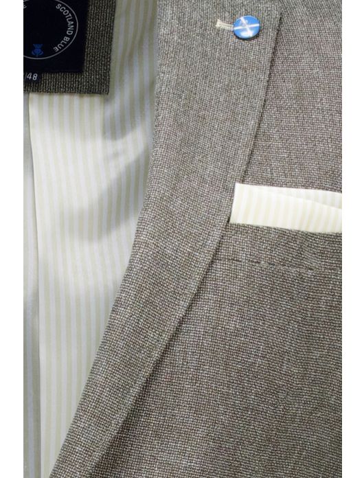 Scotland Blue colbert groen leek jacket drop 7.5