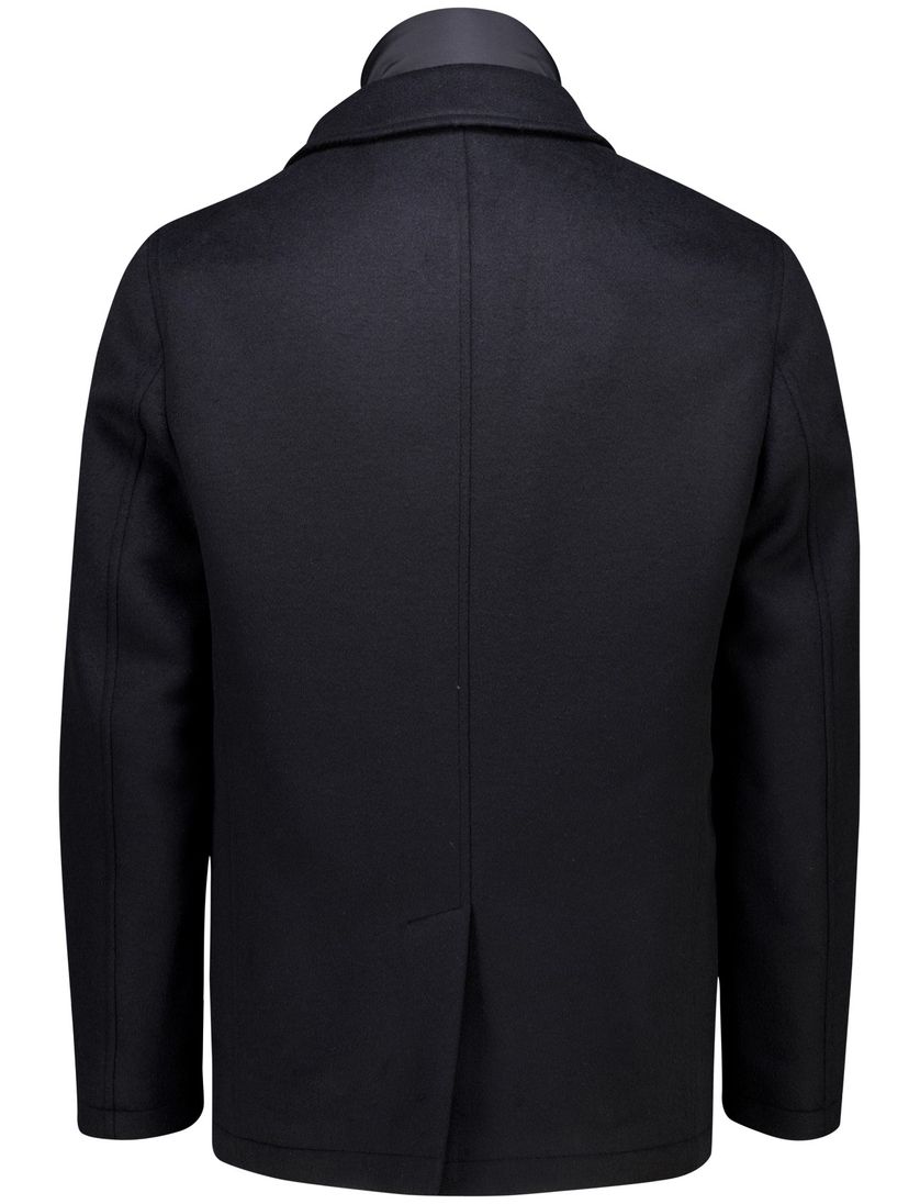 Pierre Cardin winterjas zwart PC-Colyn zonder capuchon