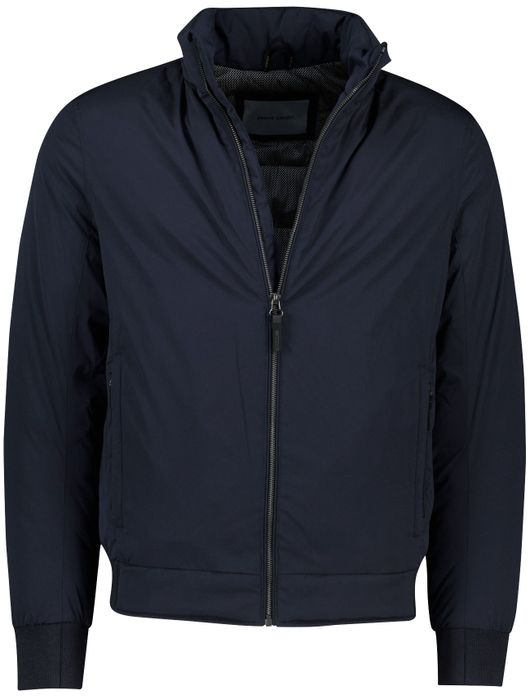 Pierre Cardin winterjas blauw waterdicht hoge hals