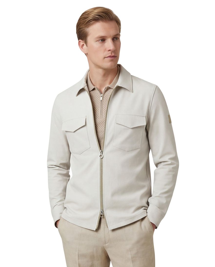 Blue Industry overshirt grijs