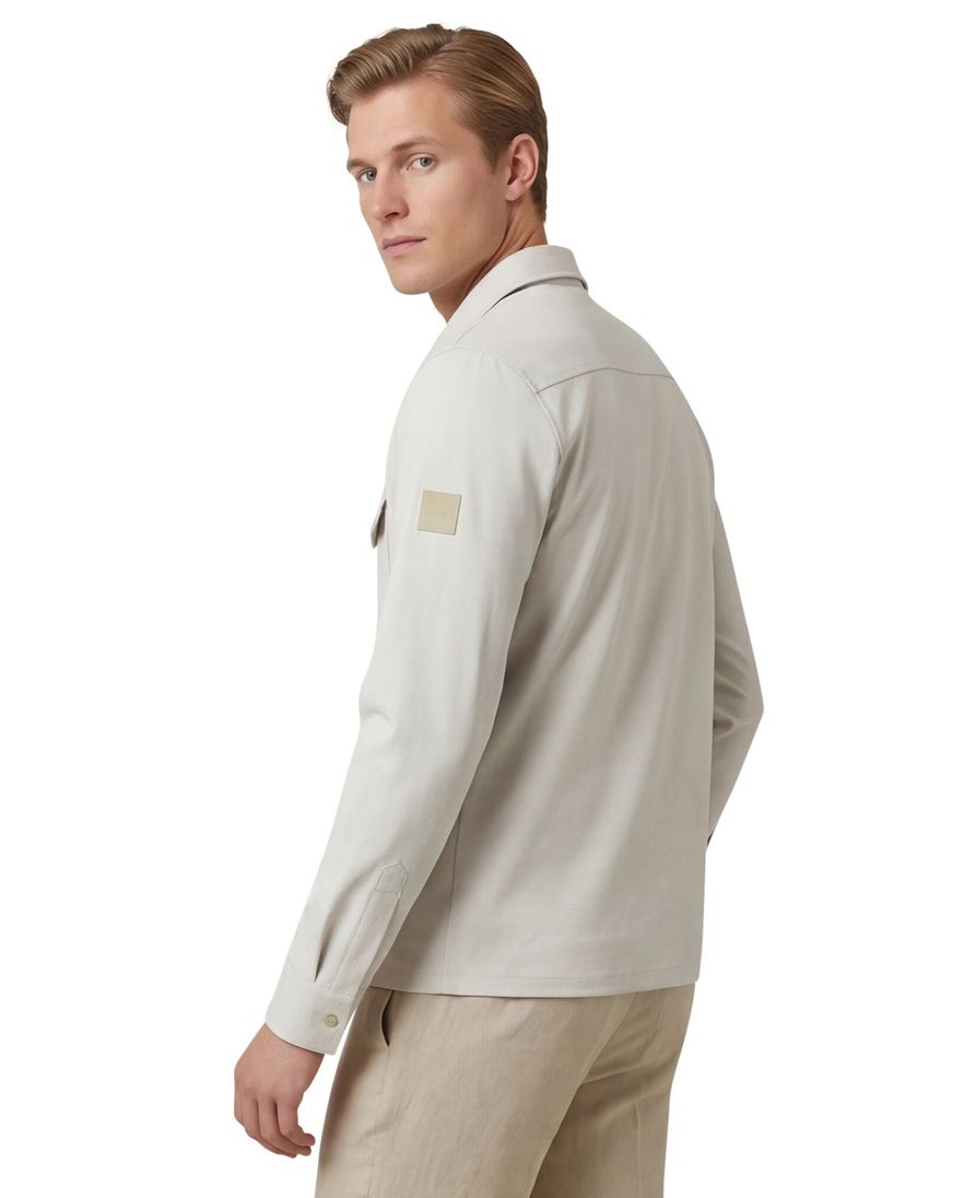 Blue Industry overshirt grijs