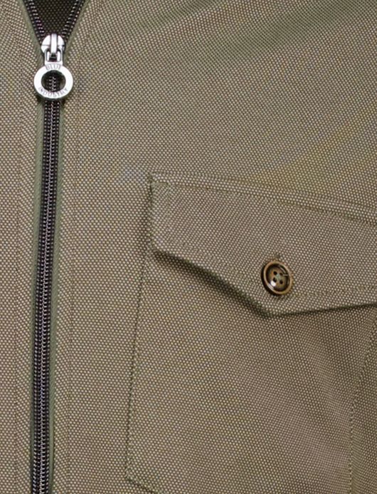 Blue Industry overshirt groen