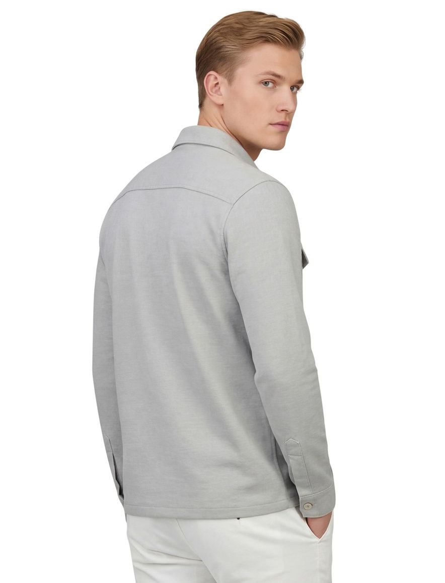 Blue Industry overshirt grijs