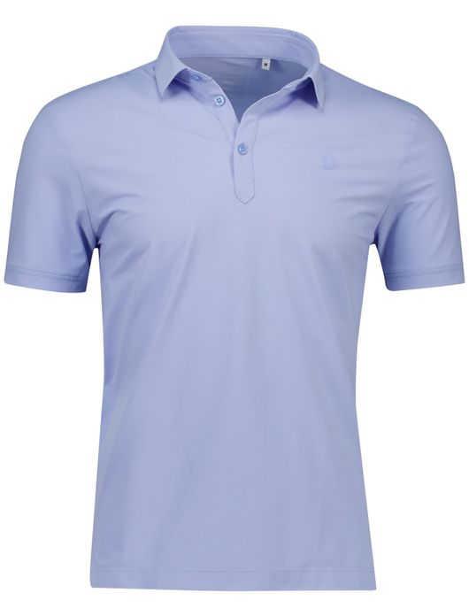 poloshirt korte mouw lichtblauw Blue industry