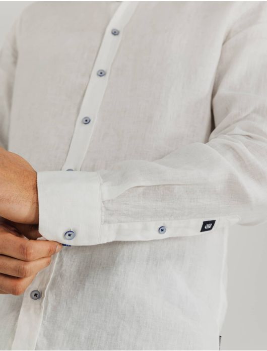 State of Art overhemd wit effen