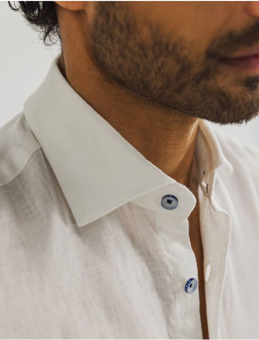 State of Art overhemd wit effen