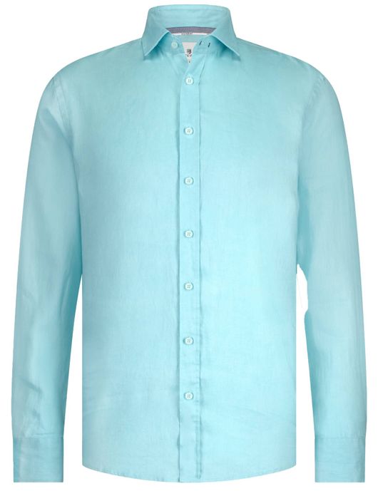 State of Art overhemd turqouise effen