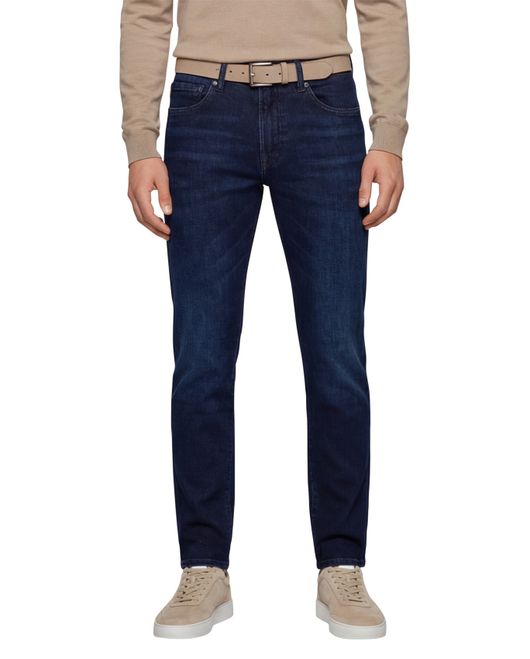 Hugo Boss orange slim tapered denim