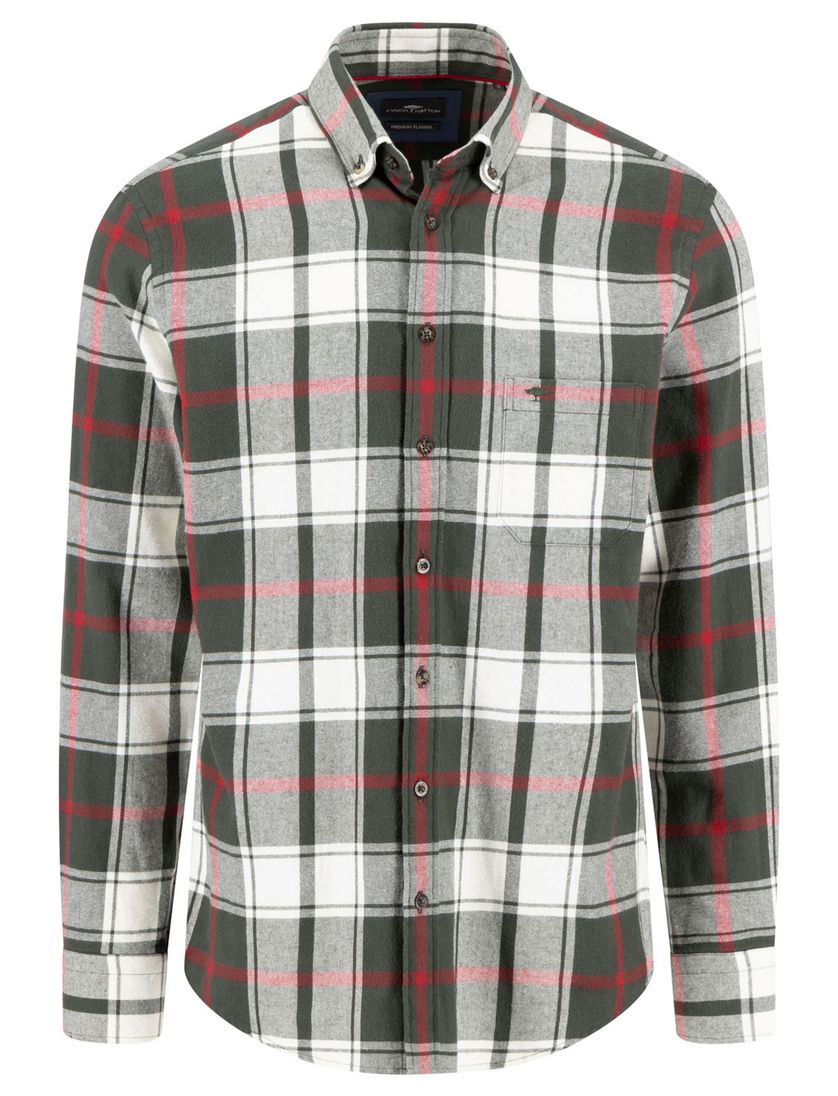 casual overhemd Fynch Hatton groen