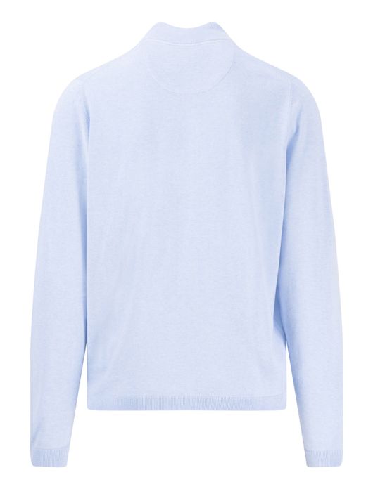 Fynch-Hatton vest lichtblauw zakken Cardigan Zip