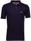 Fynch-Hatton polo-shirt navy korte mouw