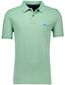 Fynch-Hatton polo-shirt groen korte mouw effen