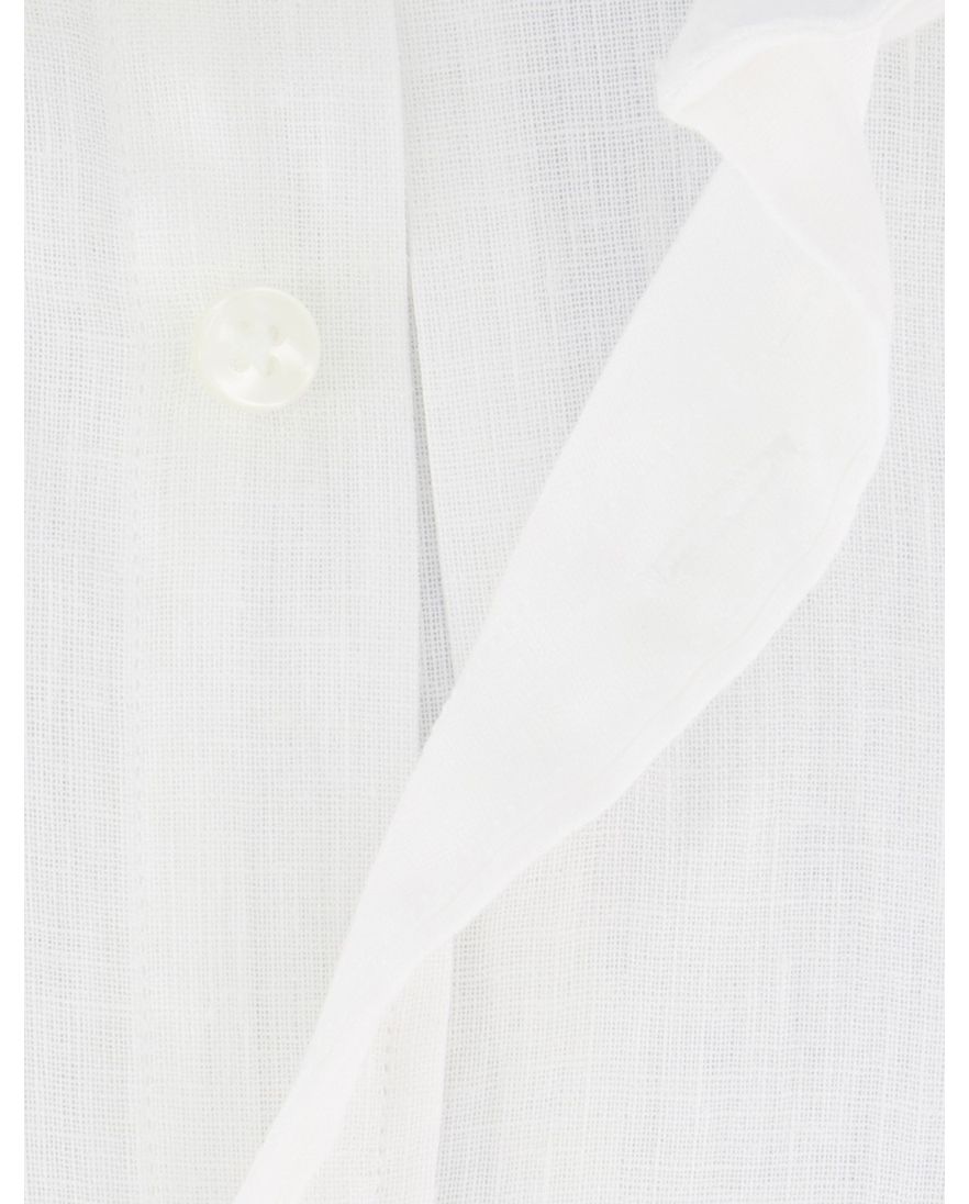 Fynch Hatton overhemd wit linnen