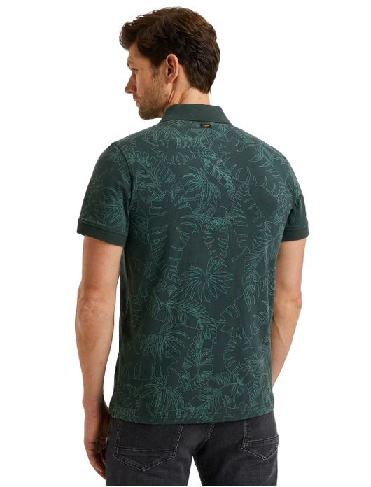 PME Legend polo groen print
