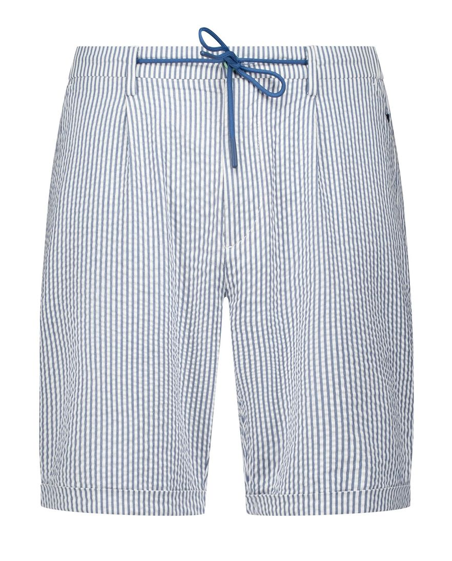 New Zealand korte broek lichtblauw gestreept