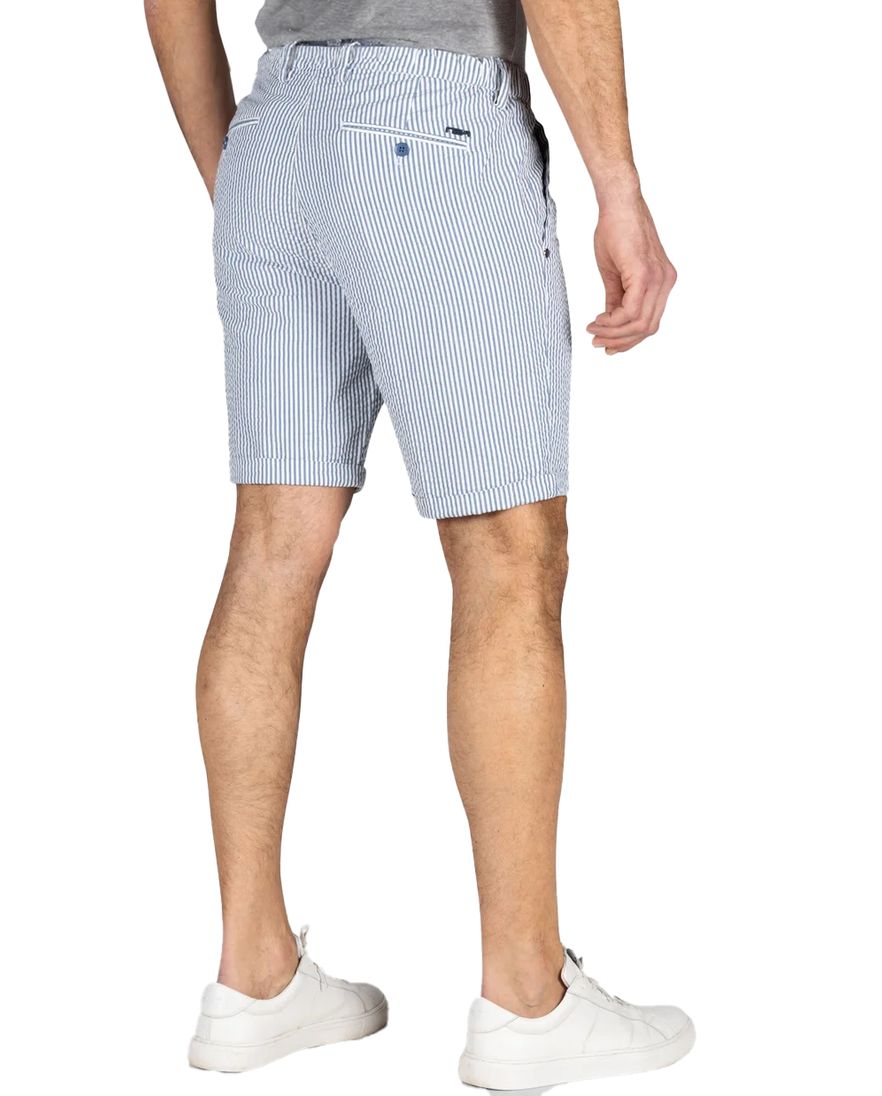 New Zealand korte broek lichtblauw gestreept