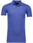 Portofino Fang polo blauw katoen