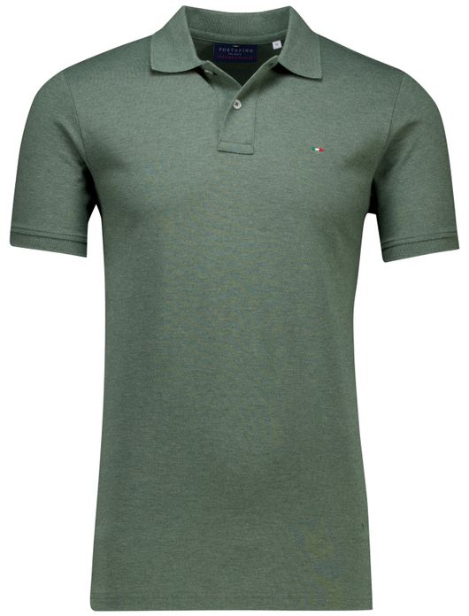 Portofino polo groen pique