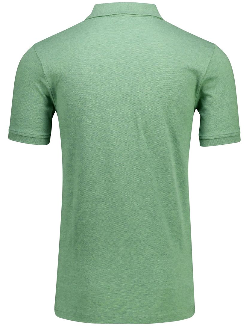 Portofino polo groen gemêleerd katoen