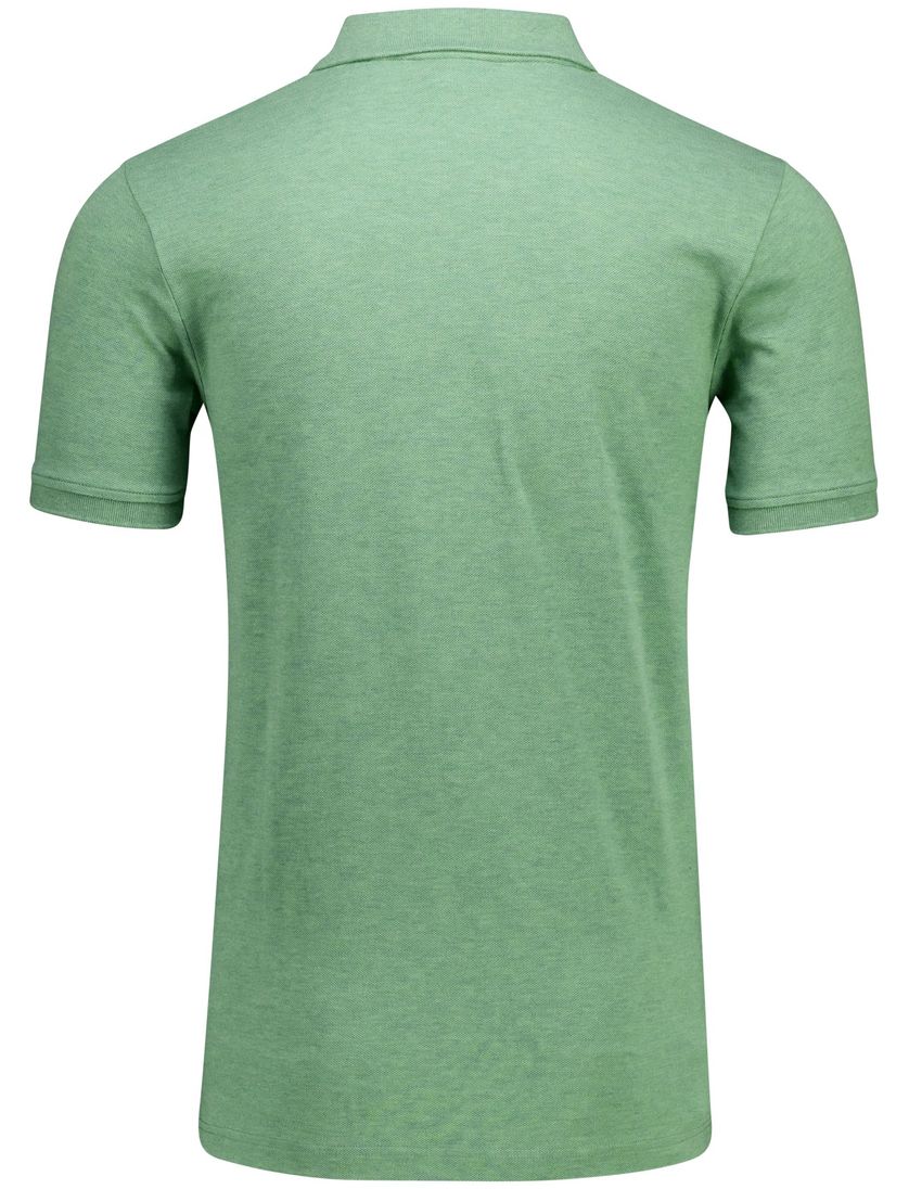 Portofino polo groen gemêleerd katoen