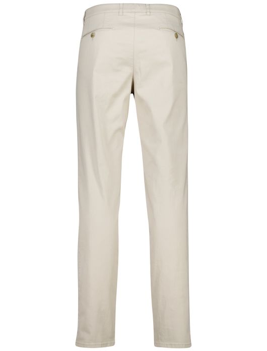 Com4 Pantalon chino beige katoen