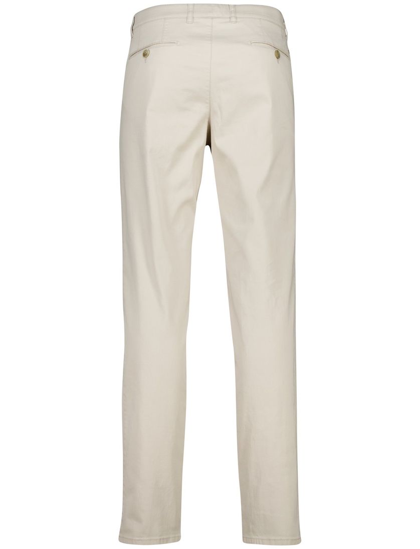 Pantalon Com4 chino beige katoen