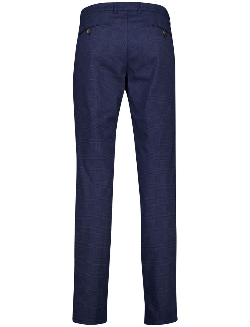 Com4 modern chino collection blauw katoen