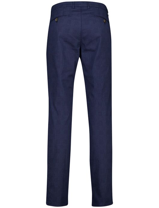 Com4 modern chino collection donkerblauw katoen