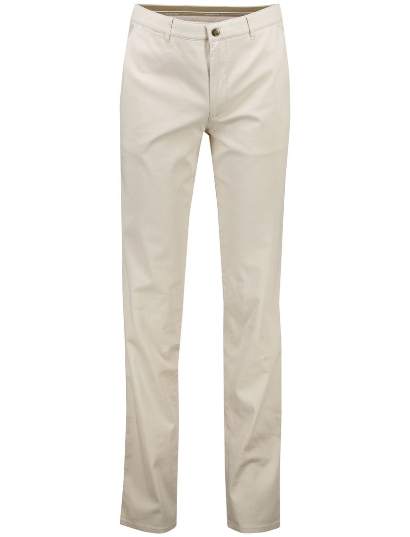 Com4 modern chino collection creme katoen effen
