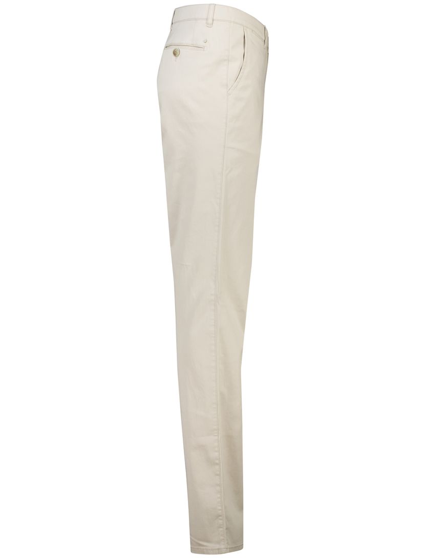Com4 modern chino collection creme katoen effen